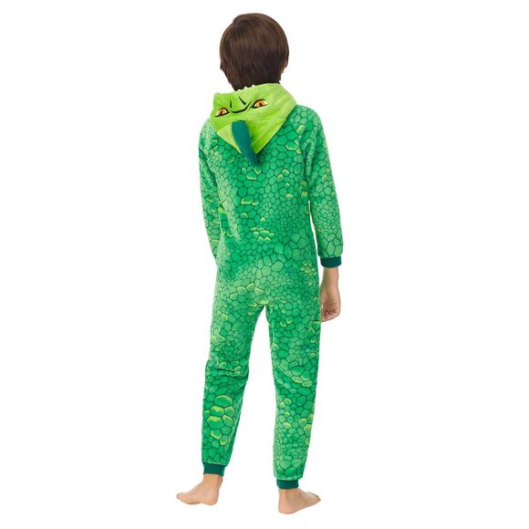 Saint Eve Youth Blanket Sleeper Green (Dino) - Picture 4 of 5
